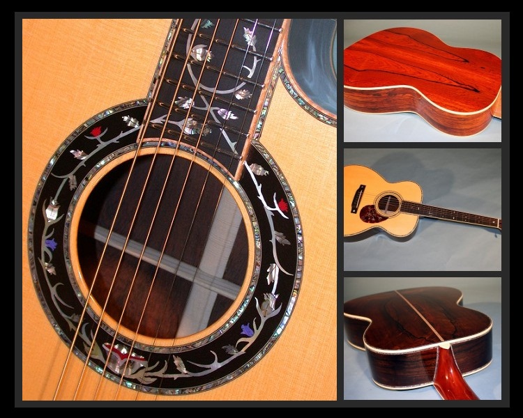 Customised Acoustic Guitar